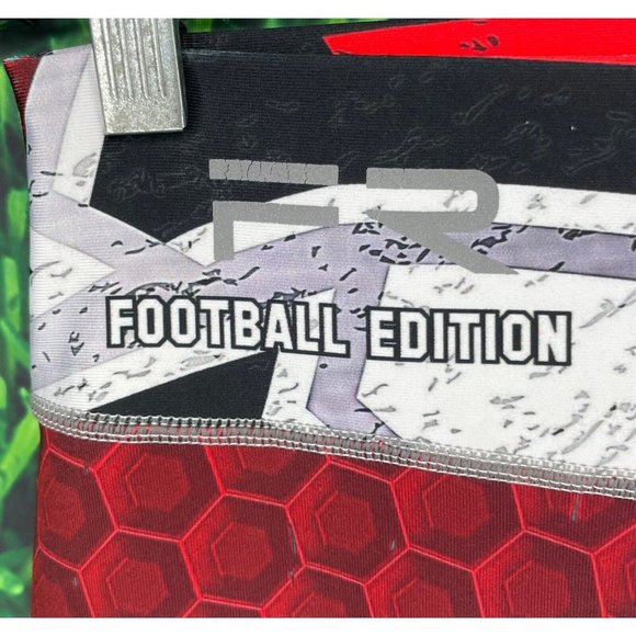 NWT Atlanta Falcons Fiber FBR Football Edition NFL Crop Leggings OS Fits Most - Picture 3 of 5